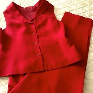 Talbots 2 piece pant suit